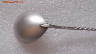 Ложка для салата - серебро 916 пробы - DSCF5282.JPG
