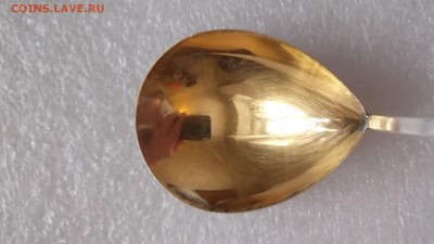 Ложка для салата - серебро 916 пробы - DSCF5287.JPG