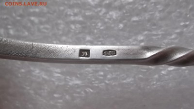 Ложка для салата - серебро 916 пробы - DSCF5276.JPG