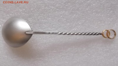 Ложка для салата - серебро 916 пробы - DSCF5268.JPG