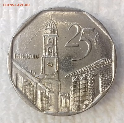 КУБА 25 конв. сентаво 2006 Город Тринидад до 4 мар. 22-00мск - КУБА 25 конв. сентаво 2006 -1224-20170228_122537