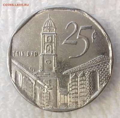 КУБА 25 конв. сентаво 2002 Город Тринидад aUNC 4 мар. 22-00 - КУБА 25 конв. сентаво 2002 -1231-20170228_122309