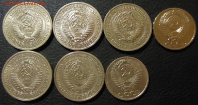 1 рубль 1965- шт, 1964 2 шт , 50 коп 1964,85 до 2.03.2017 - DSCN7621