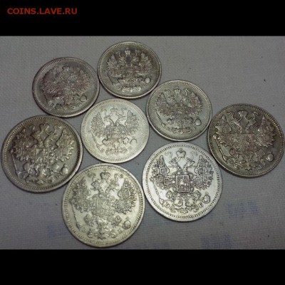 10 копеек 1908,1909,1910,1912, 15 копеек 1906,1907,1908,1909 - просмотр7 (Копировать)