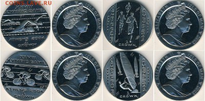 Спортивные монеты - Athens2004