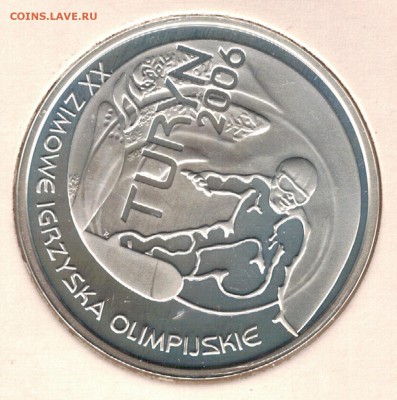 Ag Польша 10 злотых 2006 Олимпиада 06.03 в 22.00мск (Д351) - 5-пол10з06В