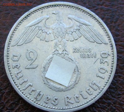 2 марки 1939 г. " Гиденбург" - 555