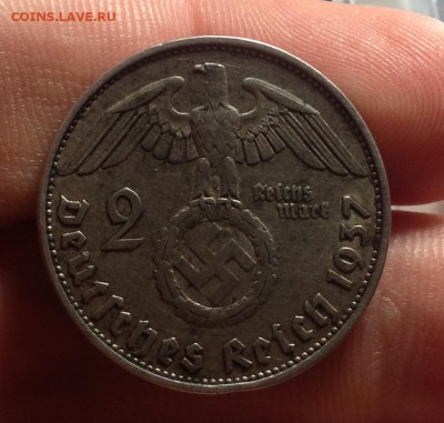 Третий Рейх 2 марки 1937а до 03.03.17 в 22:00 - image