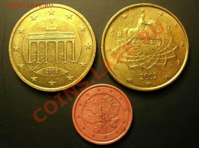Евроценты 2002г 3 монеты до 2.02.2011 21-00мск - DSCN4771.JPG