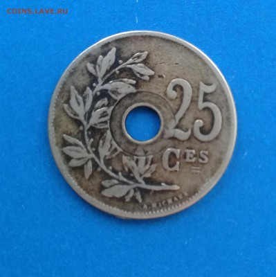 25 сантимов 1913,Бельгии,до 3.03. - 20170302_140655