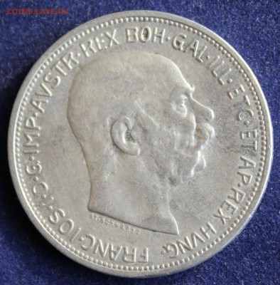 С 1 руб. АВСТРИЙСКАЯ ИМПЕРИЯ 2 короны 1912г. до 8.03 в 22-00 - IMG_4899.JPG
