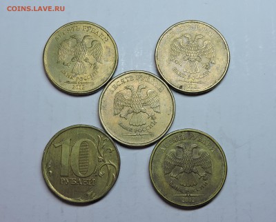 10 рублей 2012-11 года ммд не полный раскол - DSCN4232.JPG