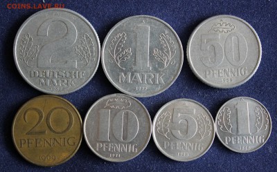 С 1 руб. ВОСТОЧНАЯ ГЕРМАНИЯ 7 разных монет   до 9.03. в 22 - IMG_4868.JPG