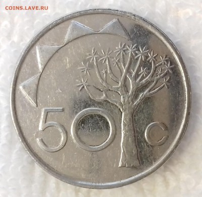 НАМИБИЯ 50 центов 2010 Алоэ до 7 мар. 22-00 мск - НАМИБИЯ 50 центов 2010 -1466-20170219_153828