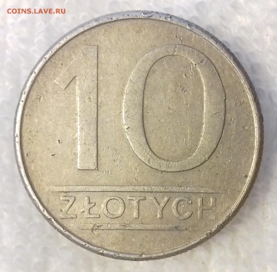 ПОЛЬША 10 злотых 1986 до 7 мар. 22-00 мск - ПОЛЬША 10 злотых 1986 -437-20170205_155618