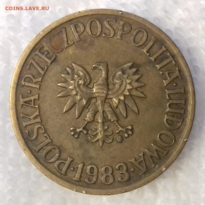 ПОЛЬША 5 злотых 1983 до 7 мар. 22-00 мск - ПОЛЬША 5 злотых 1983 -443-20170205_160113