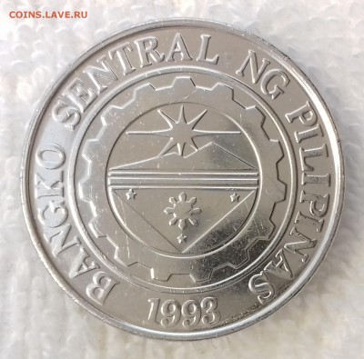 ФИЛИППИНЫ 1 писо 2009 Хосе Рисаль UNC до 7 мар. 22-00 мск - ФИЛИППИНЫ 1 писо 2009 -1740-20170302_120608