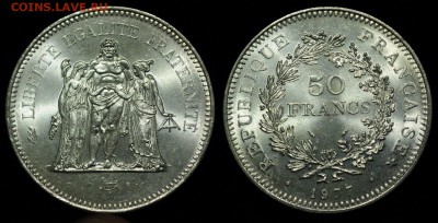 Франция - 50 франков 1977г. UNC ---09-03-17 в 22-00--- - 50франков1977_2_1