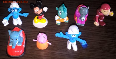 игрушки из киндеров 8шт - 27