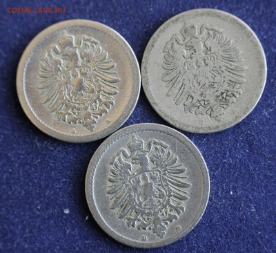 С 1 руб. КАЙЗЕРРЕЙХ 5 пфеннигов 1875г.1876г.1889г. до 10.3 - IMG_4410.JPG