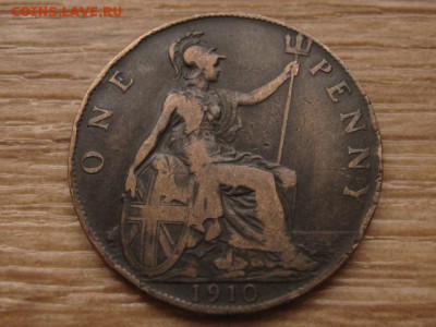 Британия 1 пенни 1910 Эдвард VII до 06.03.17 в 22.00 М - IMG_4547.JPG