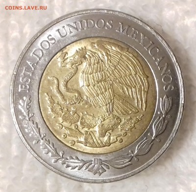 МЕКСИКА 2 песо 2013 (БИМ) до 8 мар. 22-00 мск - МЕКСИКА 2 песо 2013 -1440-20170221_192341