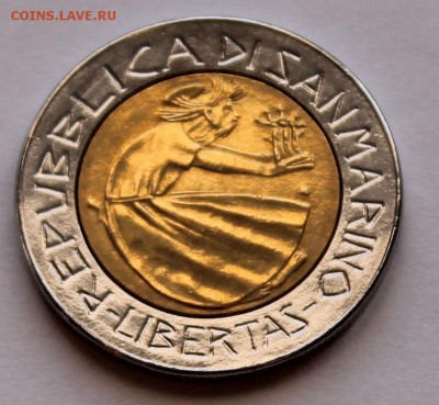 Сан Марино 500 лир 1985. БИМ. - 8