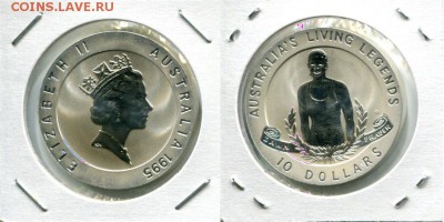 Британское Содружество. Елизавета II. - Aus-10$-1995-D.F.