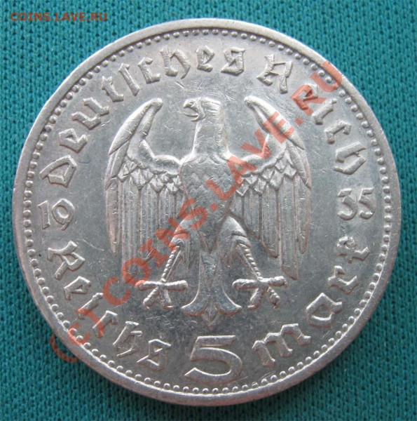 5 марок 3 рейх 1935 - 1935_02