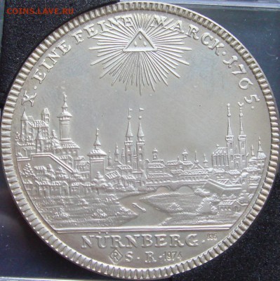 Рестрайки немецких монет. - Nurnberg1765 01.JPG