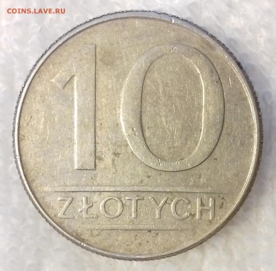 ПОЛЬША 10 злотых 1988 до 9 мар. 22-00 мск - ПОЛЬША 10 злотых 1988 -436-20170205_155539