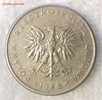 ПОЛЬША 10 злотых 1988 до 9 мар. 22-00 мск - ПОЛЬША 10 злотых 1988 -436-20170205_155556