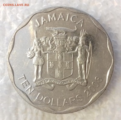 ЯМАЙКА 10 долларов 2008 Гордон до 9 мар. 22-00 мск - ЯМАЙКА 10 долларов 2008 -1838-20170305_161737
