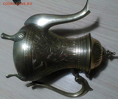 Чайно-кофейный сервиз, набор. Латунь. Оценка - image-0-02-05-cc7364637497990cec6079b5eb530d9081d96736ab1a86e81044115c195a72be-V