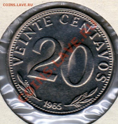 БОЛИВИЯ 20 СЕНТАВО 1965 ДО 03.02.11 В 22.00МСК - img928