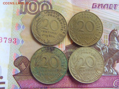 Франция- лот из 13 монет до 11.03.17г. - SDC14165.JPG