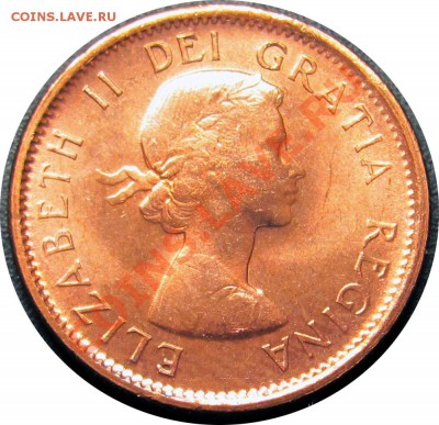 N84 1¢ Канада 1964 UNC до 06.02 в 22°° - N84 1c Canada 1964 UNC_1