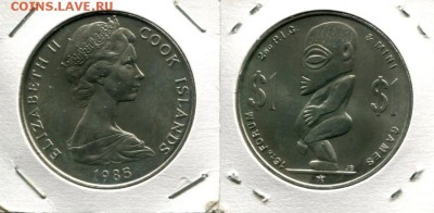 Британское Содружество. Елизавета II. - Cook 1$ 1985 16f