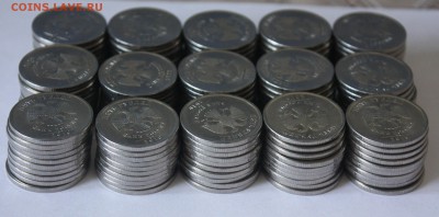 ФИКС  5 рублей 2010 спмд  150 шт - IMG_3239.JPG