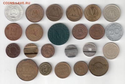 23 жетона транспорт, связь и др., до 11.03.17_22:00мск - 1