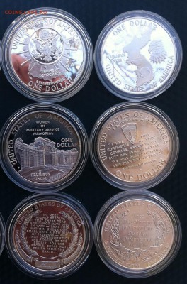 1$ США серебро 1983-2011 гг (16 штук пруф-ац) - IMG_9263.JPG