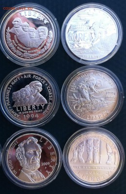 1$ США серебро 1983-2011 гг (16 штук пруф-ац) - IMG_9259.JPG