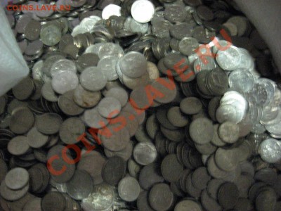 Мешок весом около 70 кг.  1 и 5 копеек 1997-2009 г.г. Москва - IMG_5320