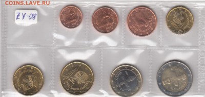 наборы 2002спмд, 300 л.флоту, 50 л. Победы, евро на юб.РФ - Euro-ZY-2008