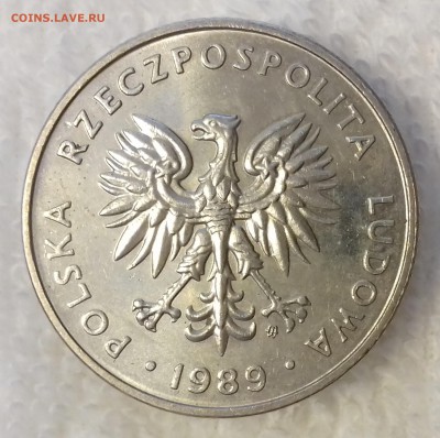 ПОЛЬША 20 злотых 1989 до 10 мар. 22-00 мск - ПОЛЬША 20 злотых 1989 -433-20170205_155424