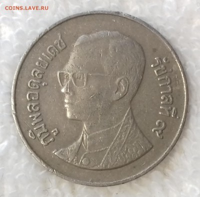 ТАИЛАНД 1 бат 1989 Ват Пхракэу до 10 мар. 22-00 мск - ТАИЛАНД 1 бат 1989 -1633-20170220_133600