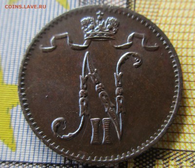 Царская ФИНЛЯНДИЯ 1 пенни 1904. ХОРОШАЯ. Предпродажная. - 080.JPG