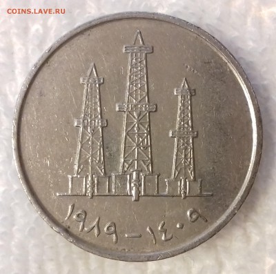 ОАЭ 50 филсов 1989 Буровые вышки до 11 мар. 22-00 мск - ОАЭ 50 филсов 1989 -1489-20170219_171832