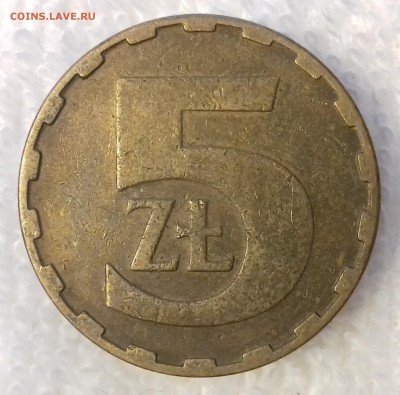 ПОЛЬША 5 злотых 1986 до 11 мар. 22-00 мск - ПОЛЬША 5 злотых 1986 -440-20170205_155825
