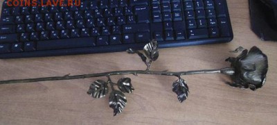 Роза кованая, ручная работа. до 9.03.17 в 22.00мск. - DSC07300.JPG